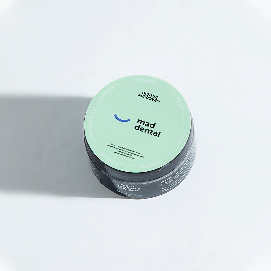 Teeth Whitening Powder | Natural Enamel-Safe Formula for Whiter Smile | Dentist Approved Oral Care EACH